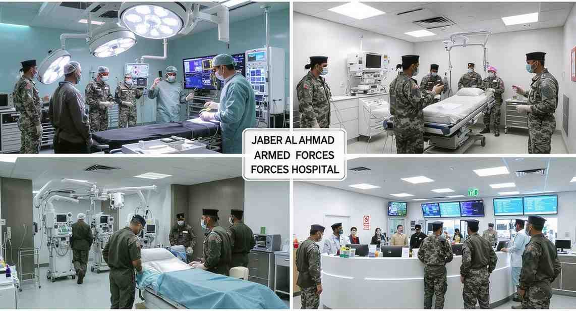 Accessing the Military Hospital in Kuwait Facilities