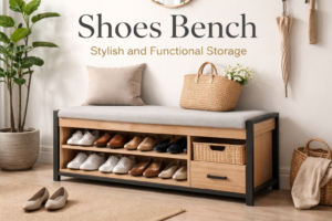 Shoes Bench Organize and Store Your Footwear Comfortably